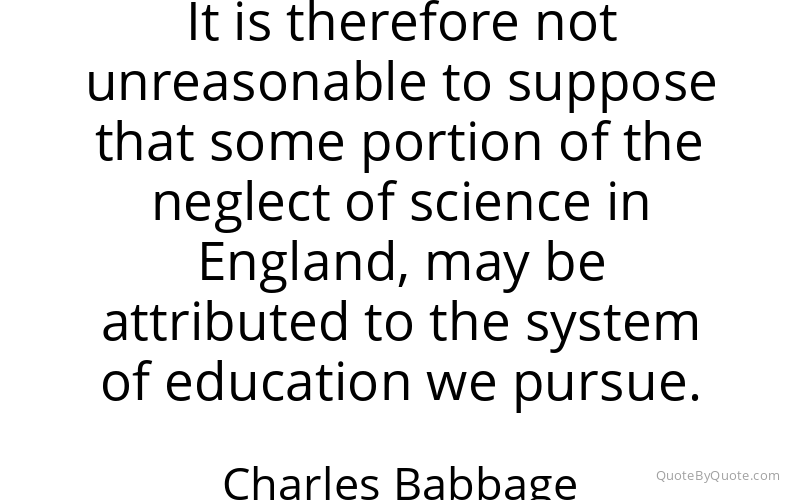 Preview image for this quote by Charles Babbage