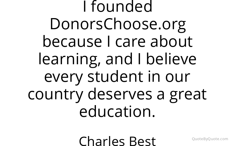 Preview image for this quote by Charles Best