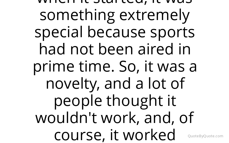 Preview image for this quote by Al Michaels