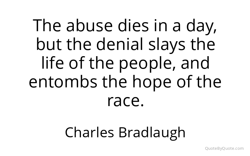 Preview image for this quote by Charles Bradlaugh