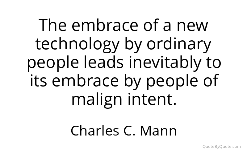 Preview image for this quote by Charles C. Mann