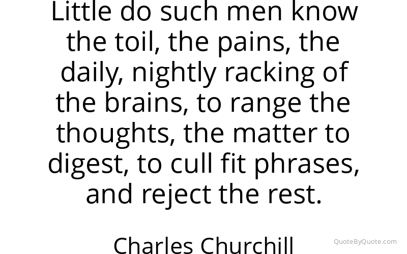 Preview image for this quote by Charles Churchill