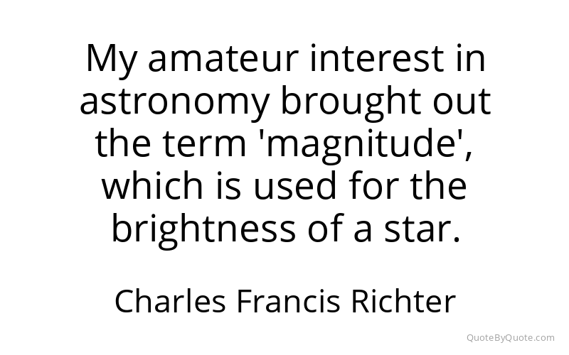Preview image for this quote by Charles Francis Richter