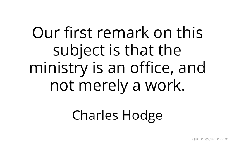 Preview image for this quote by Charles Hodge