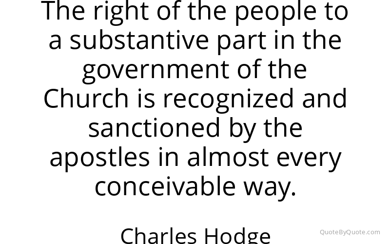 Preview image for this quote by Charles Hodge