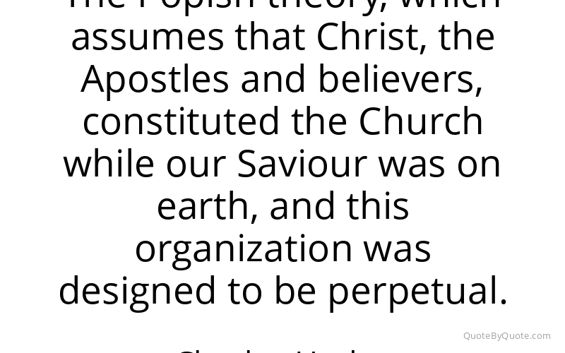 Preview image for this quote by Charles Hodge