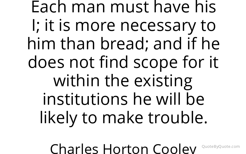 Preview image for this quote by Charles Horton Cooley