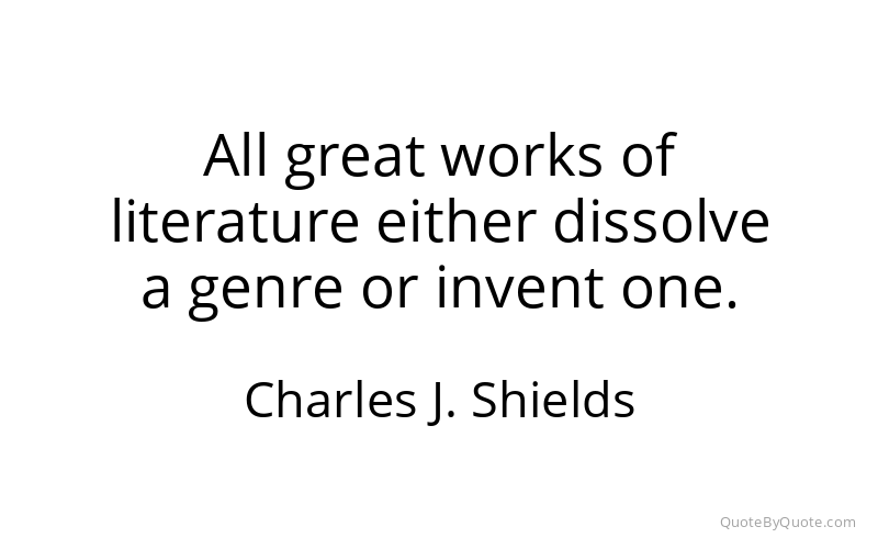 Preview image for this quote by Charles J. Shields