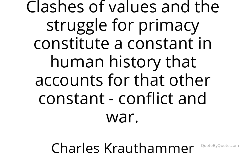 Preview image for this quote by Charles Krauthammer