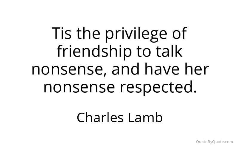 Preview image for this quote by Charles Lamb
