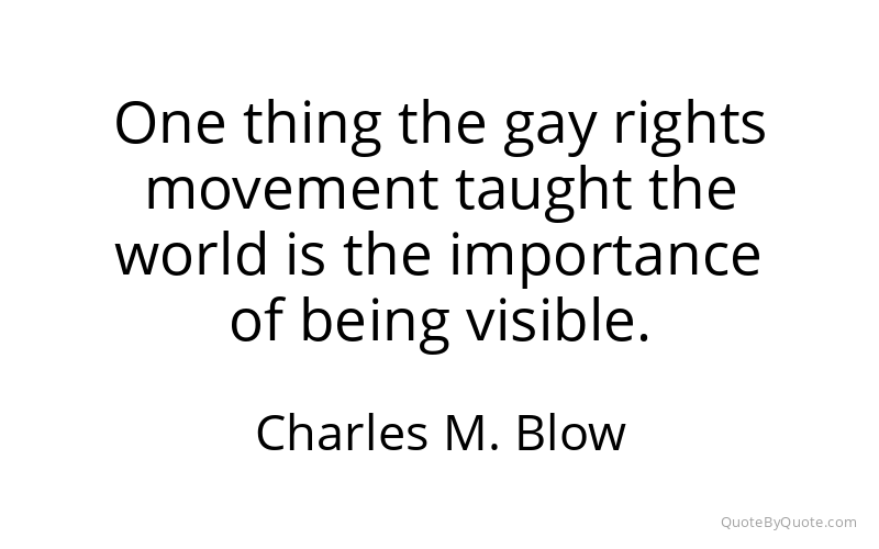 Preview image for this quote by Charles M. Blow