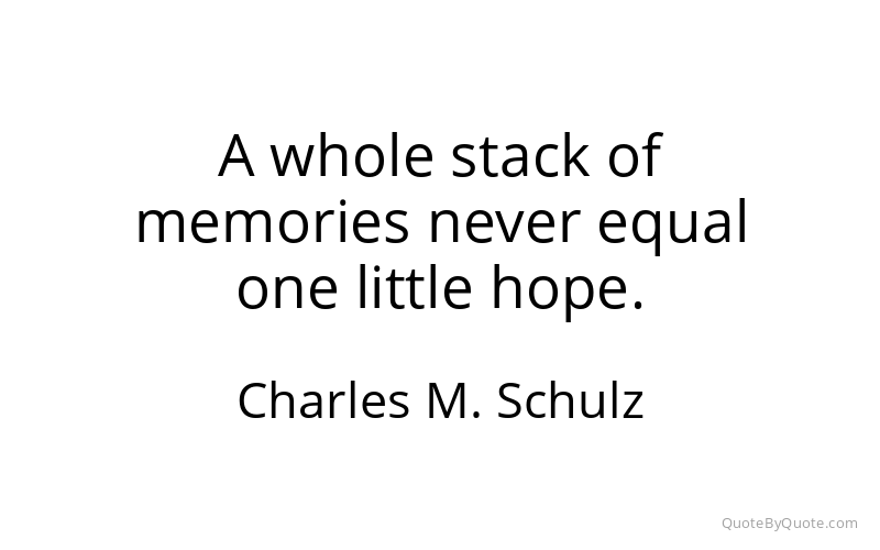 Preview image for this quote by Charles M. Schulz