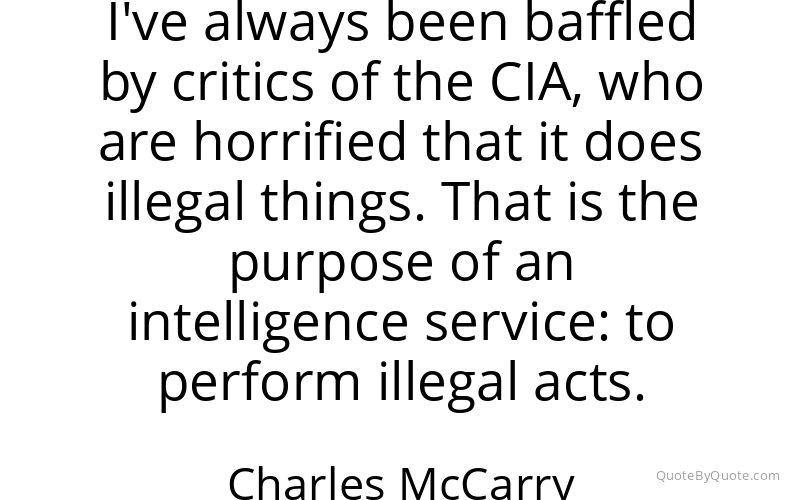 Preview image for this quote by Charles McCarry