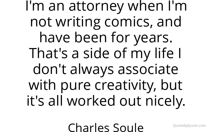 Preview image for this quote by Charles Soule