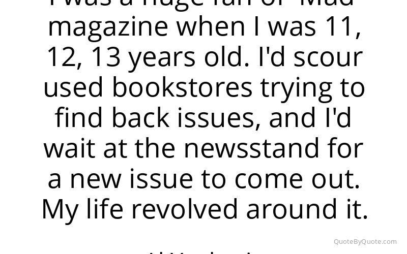 Preview image for this quote by Al Yankovic