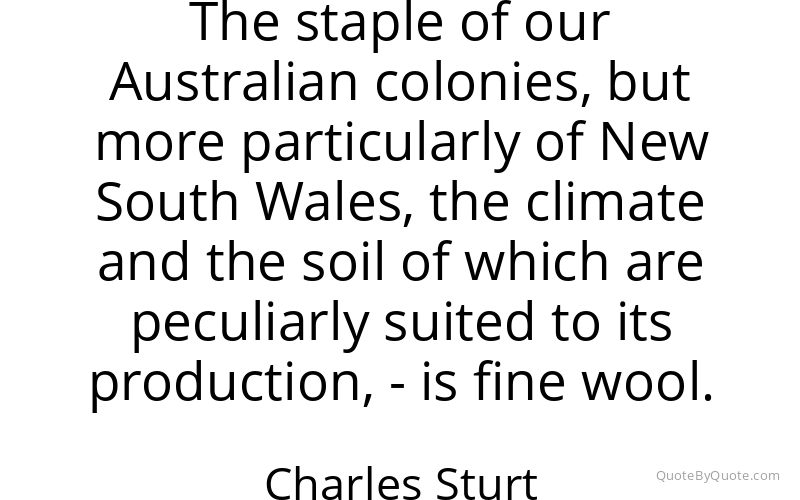 Preview image for this quote by Charles Sturt