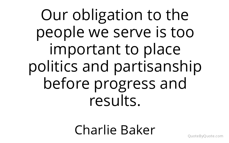 Preview image for this quote by Charlie Baker