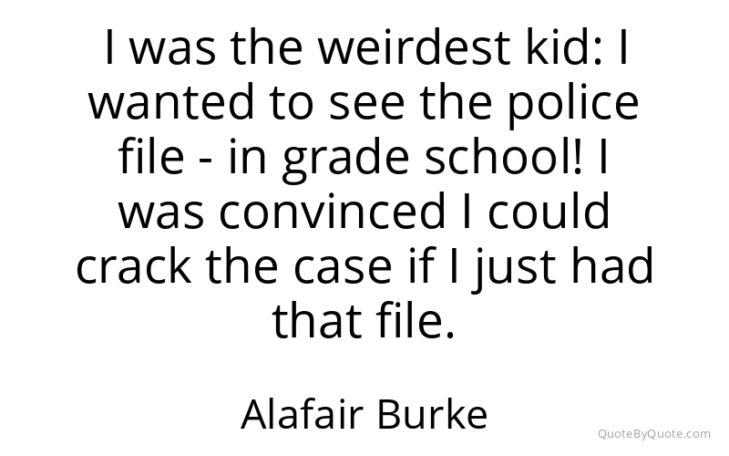 Preview image for this quote by Alafair Burke