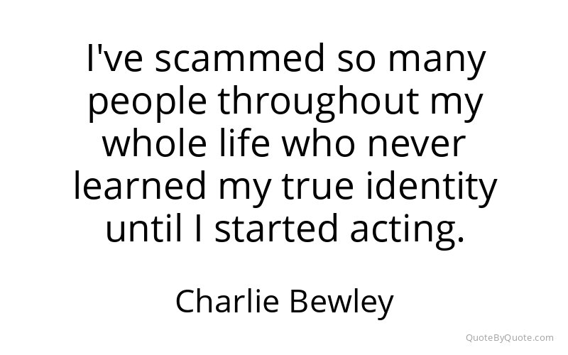 Preview image for this quote by Charlie Bewley