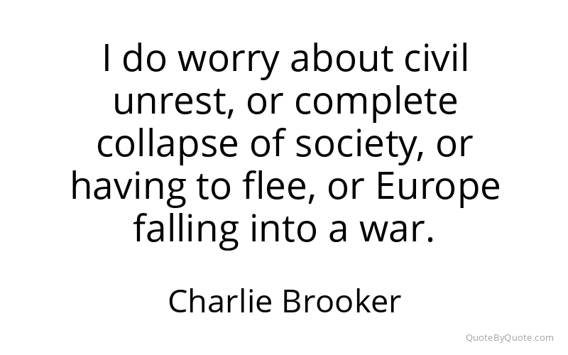 Preview image for this quote by Charlie Brooker