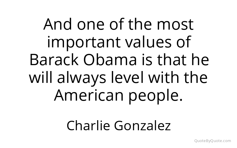 Preview image for this quote by Charlie Gonzalez