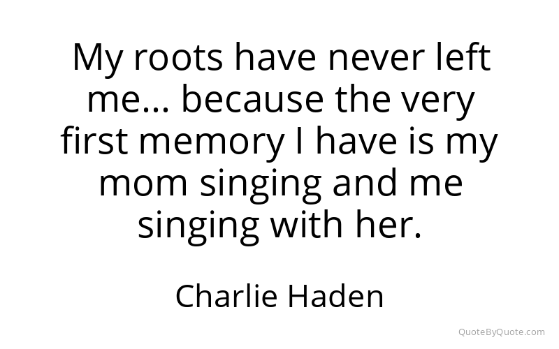 Preview image for this quote by Charlie Haden