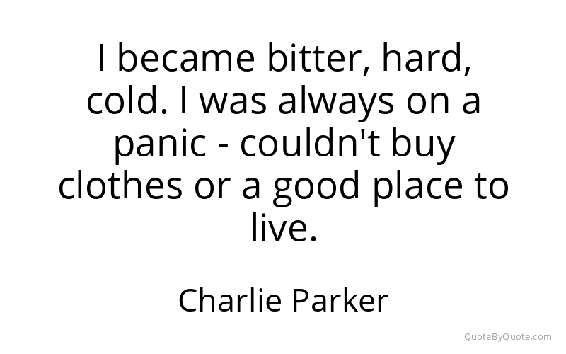 Preview image for this quote by Charlie Parker