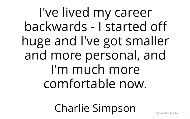 Preview image for this quote by Charlie Simpson