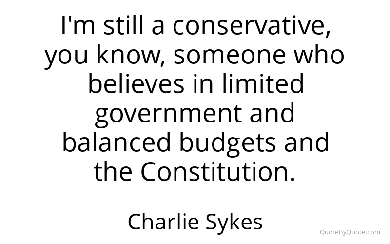 Preview image for this quote by Charlie Sykes