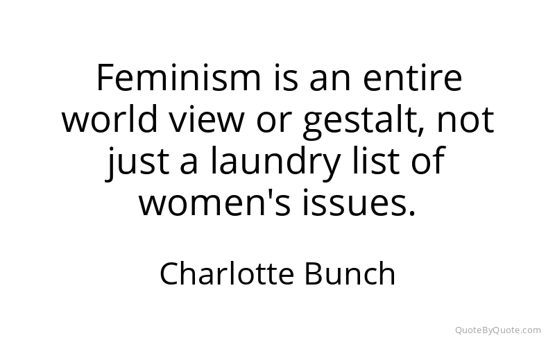 Preview image for this quote by Charlotte Bunch