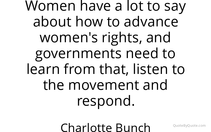 Preview image for this quote by Charlotte Bunch