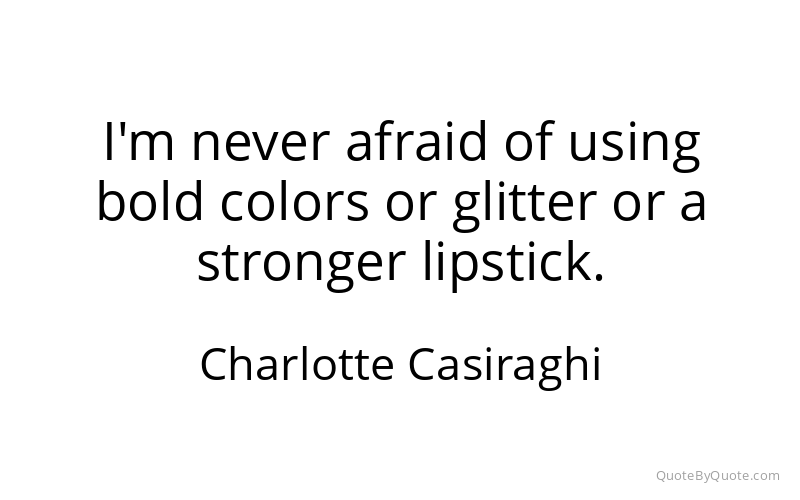 Preview image for this quote by Charlotte Casiraghi