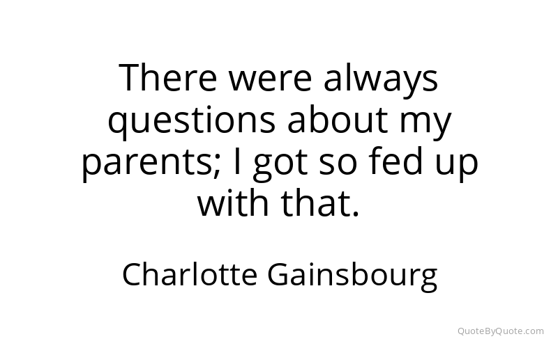 Preview image for this quote by Charlotte Gainsbourg