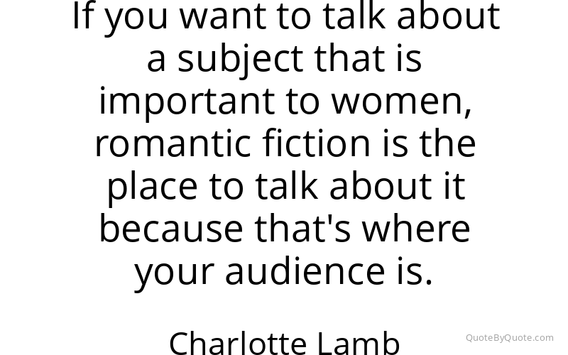 Preview image for this quote by Charlotte Lamb
