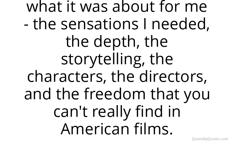 Preview image for this quote by Charlotte Rampling
