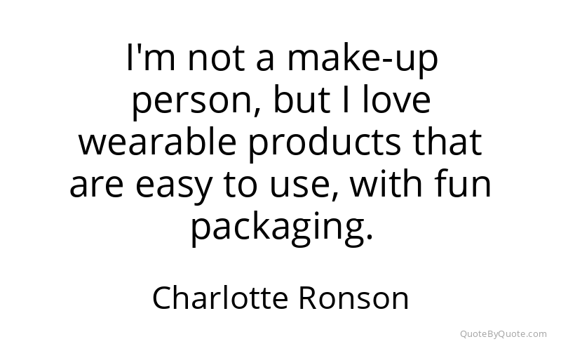 Preview image for this quote by Charlotte Ronson