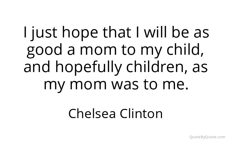 Preview image for this quote by Chelsea Clinton