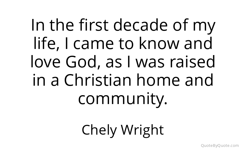 Preview image for this quote by Chely Wright