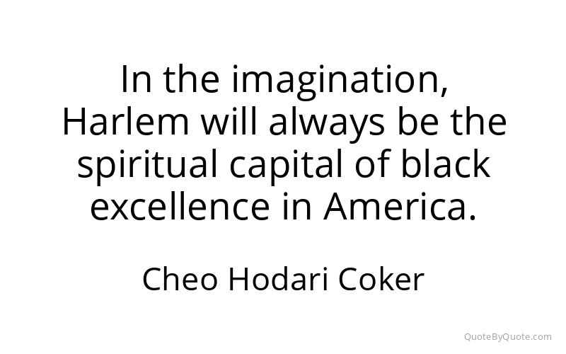 Preview image for this quote by Cheo Hodari Coker