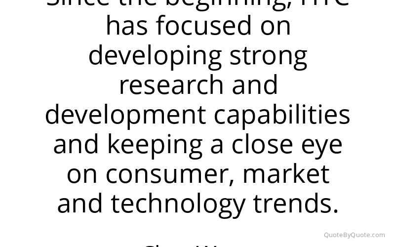 Preview image for this quote by Cher Wang