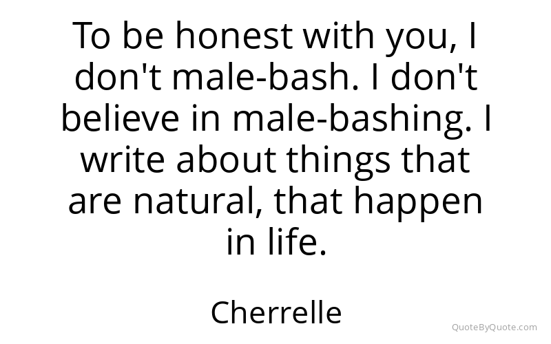 Preview image for this quote by Cherrelle