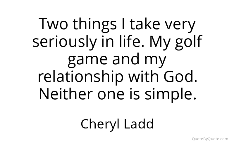 Preview image for this quote by Cheryl Ladd