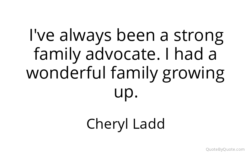 Preview image for this quote by Cheryl Ladd