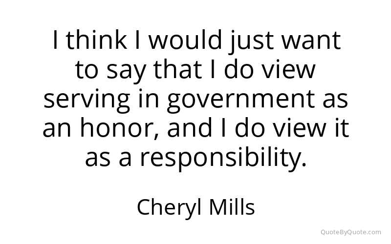 Preview image for this quote by Cheryl Mills