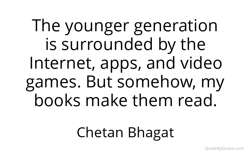 Preview image for this quote by Chetan Bhagat