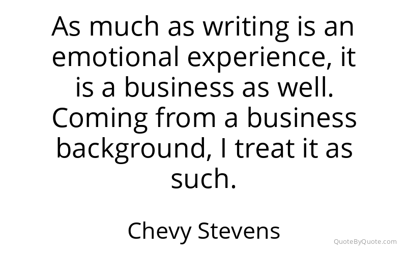 Preview image for this quote by Chevy Stevens