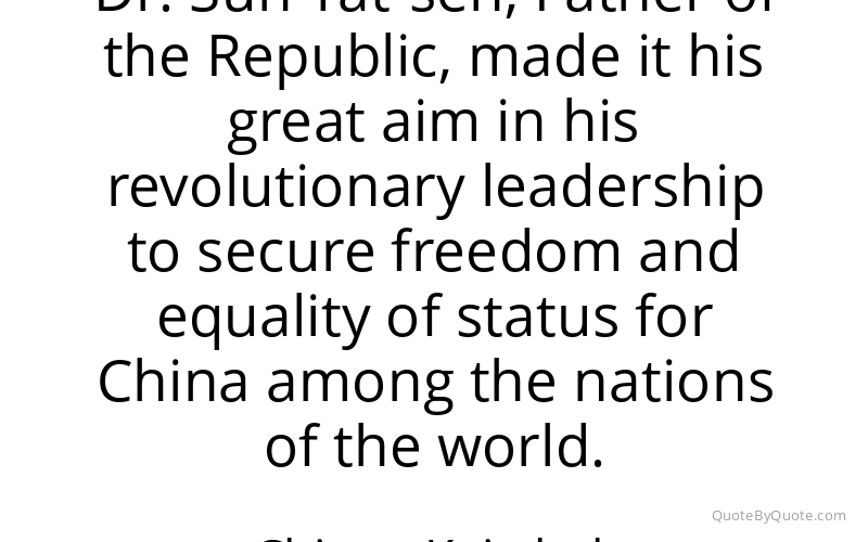 Preview image for this quote by Chiang Kai-shek