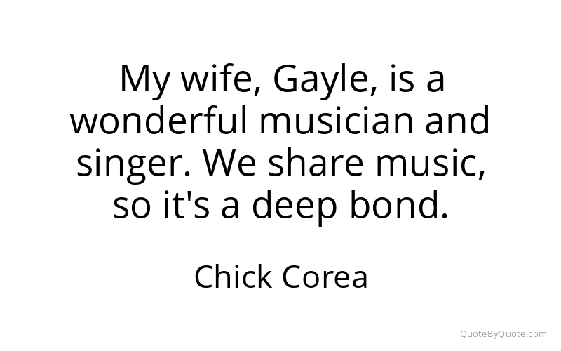 Preview image for this quote by Chick Corea