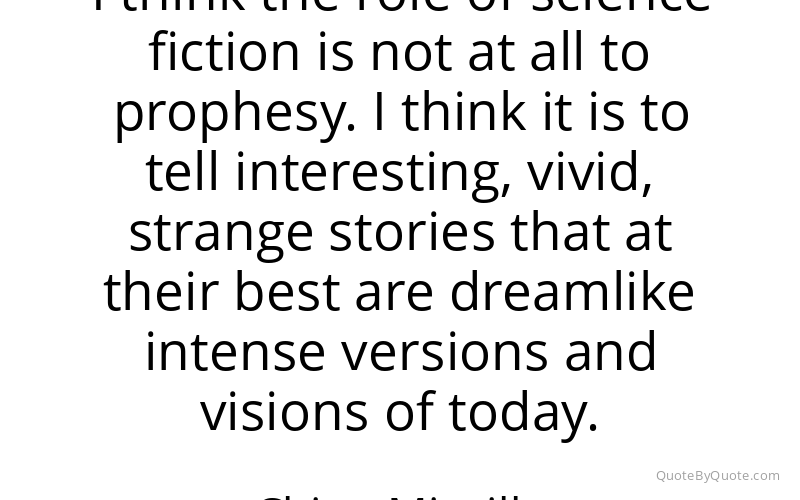 Preview image for this quote by China Mieville