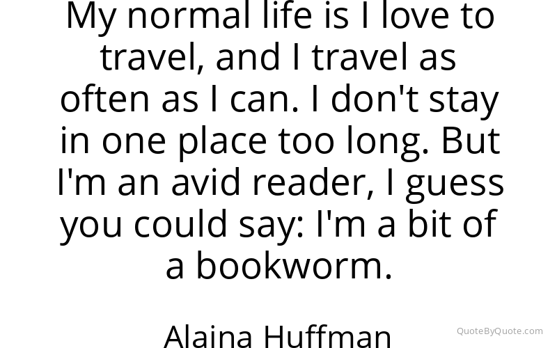 Preview image for this quote by Alaina Huffman